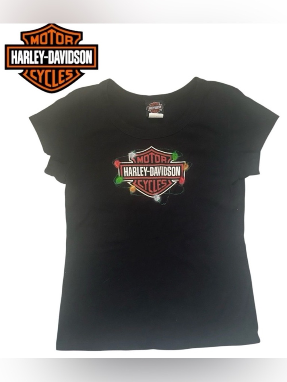 HARLEY-DAVIDSON CHRISTMAS T-SHIRT WOMEN’S
